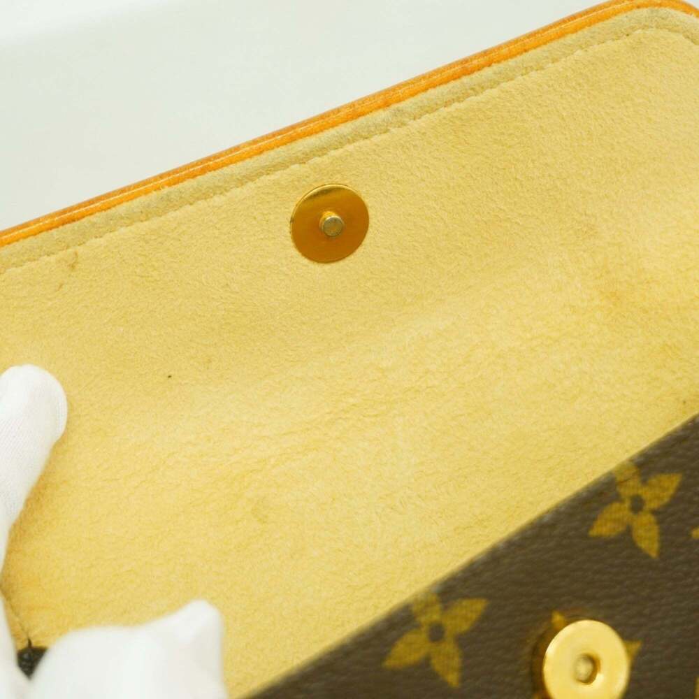 LOUIS VUITTON Authentic Brown Monogram Pochette Fanny Pack - Picture 9 of 12